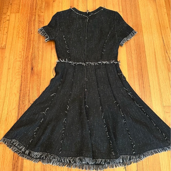 Rebecca Taylor Crew Neck Mini Dress Size 4 (j5 - Picture 3 of 10